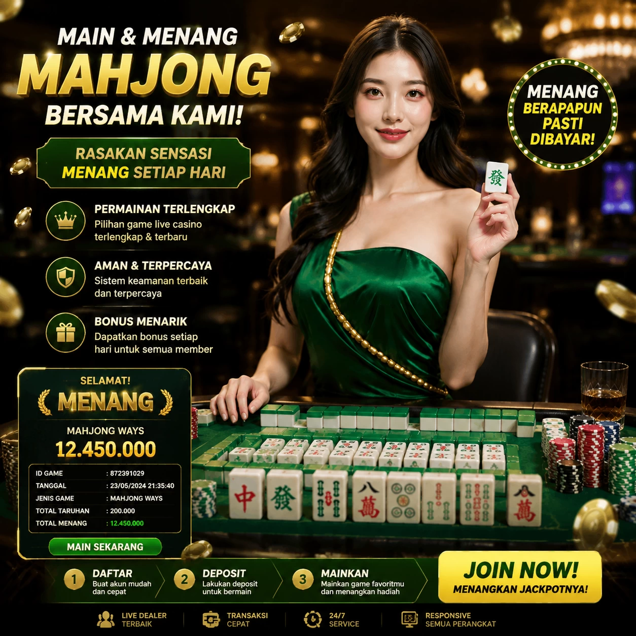 Yang berubah di sflama77: bookmark, e-wallet, turnover